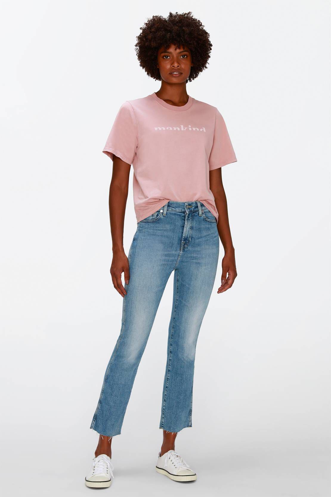 7 for all mankind| Damen Jeans HW SLIM KICK SLIM ILLUSION BRIGHTNESS