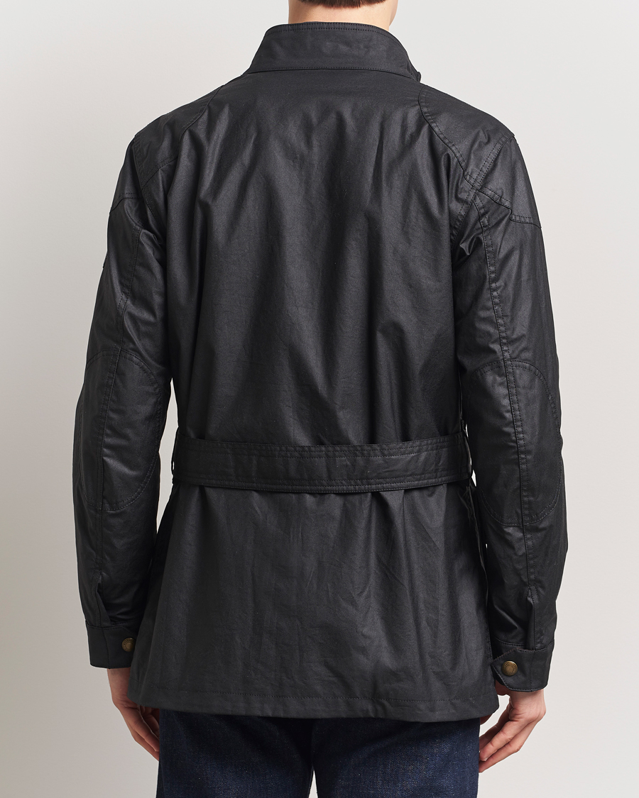 Belstaff Trailmaster Wax Jacket Black