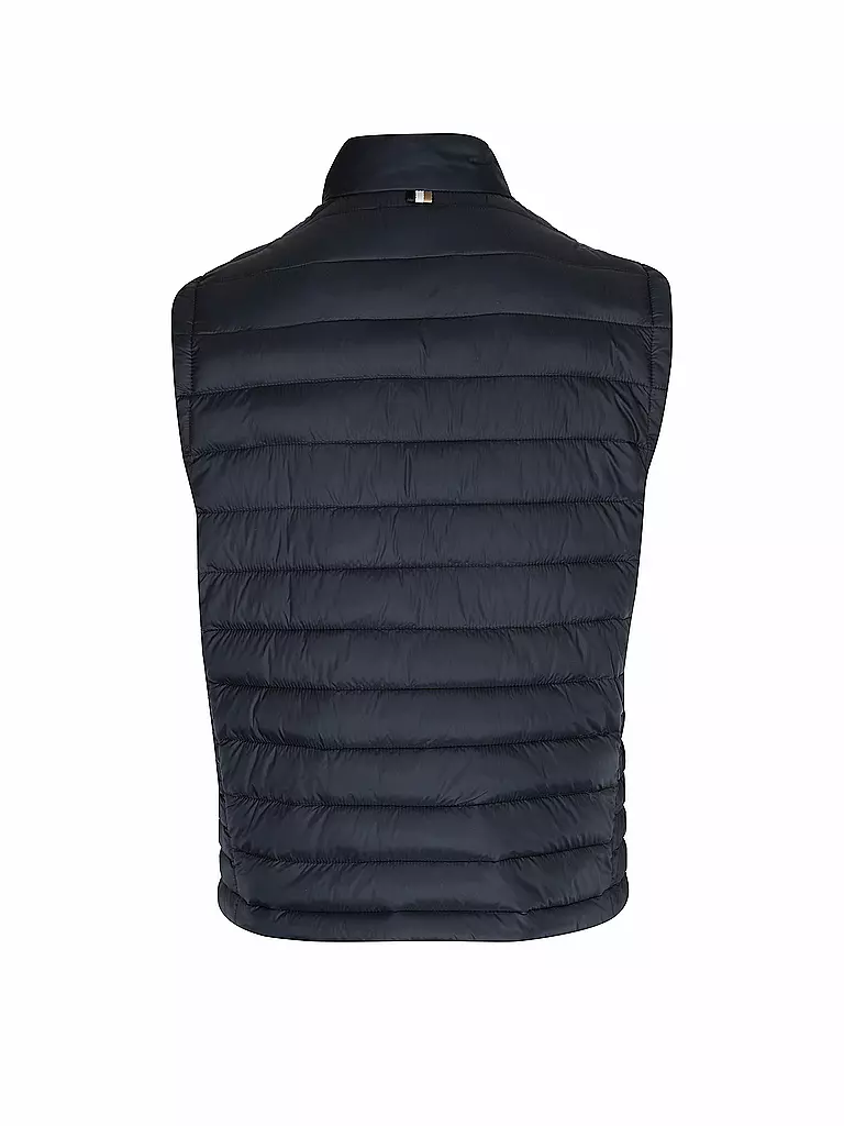 BOSS Steppgilet  dunkelblau
