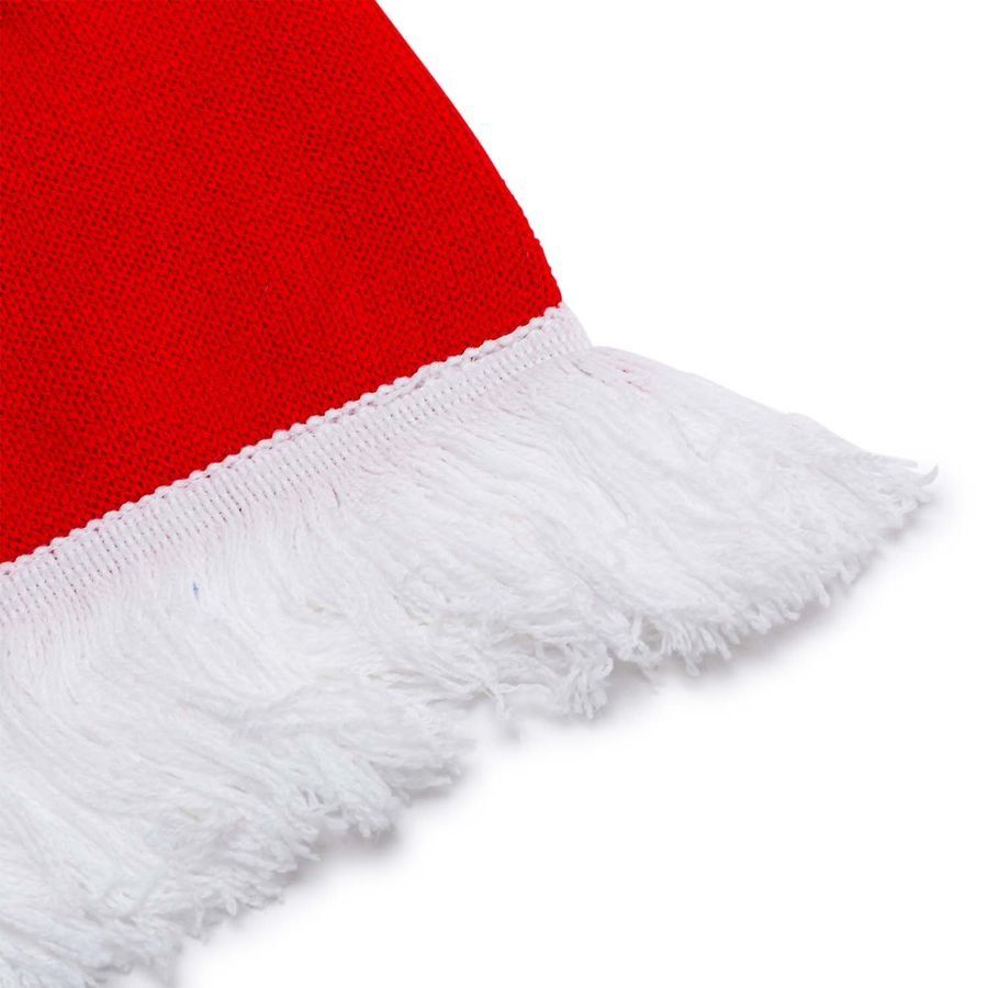 SK Brann Premium Knitted Écharpe Rayée - Rouge/Blanc