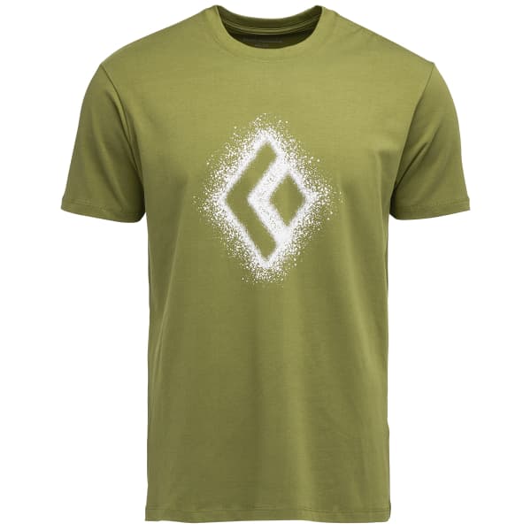 T-shirt escalade BLACK DIAMOND CHALKED UP 2.0 SS TEE CAMP GREEN