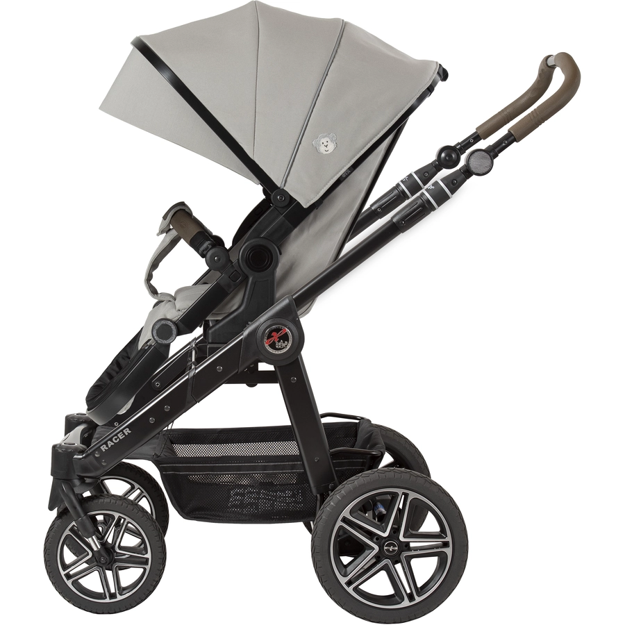 Hartan Kinderwagen Racer GTX mit Handbremse Bellybutton Caribe (922) Gestellfarbe schwarz