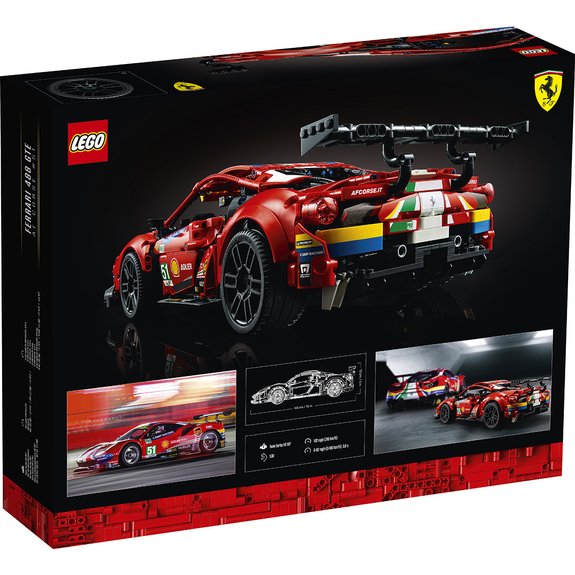 Ferrari 488 GTE AF Corse #51 LEGO Technic 42125