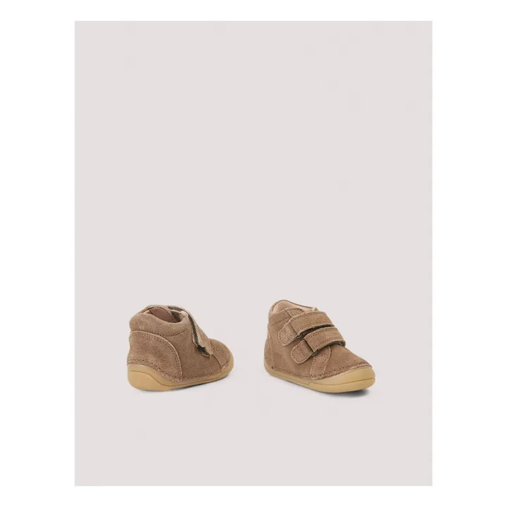 Petit Nord Baskets Scratchs Mini Bootie Suede | Marron