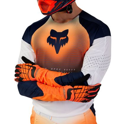 Maillot cross Fox 360 - REVISE 2024 - Bleu / Orange
