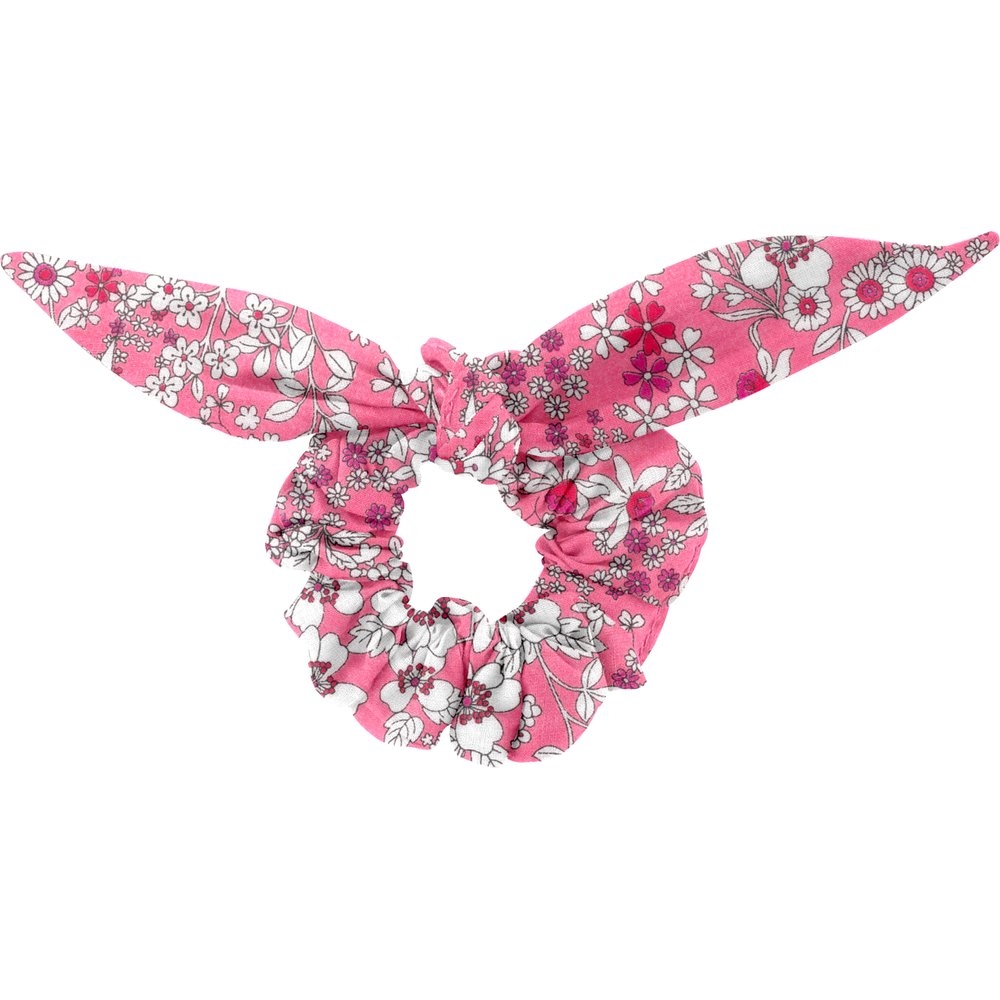 Chouchou Nœud Violette Rose