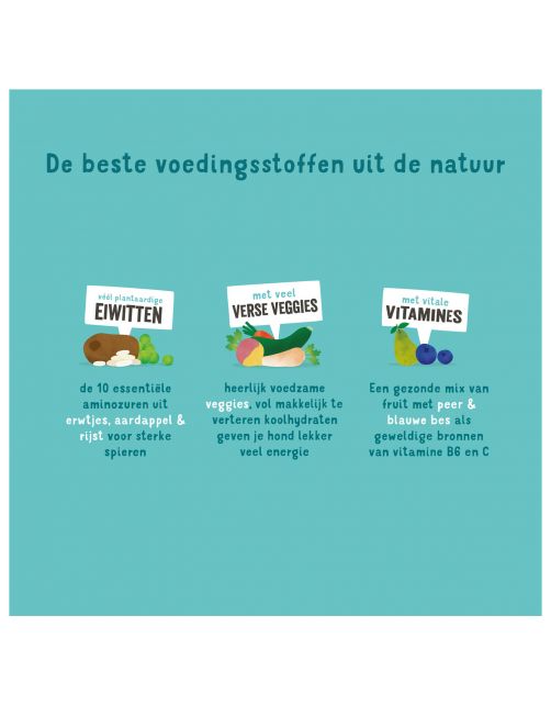 Edgard&Cooper Plantbased Adult Wortel&Courgette - Hondenvoer