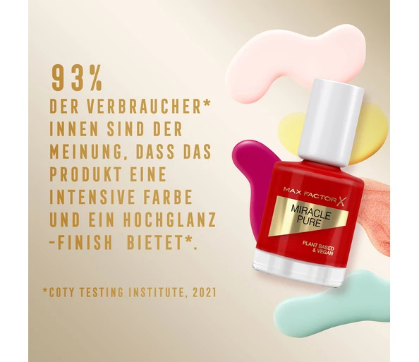 Max Factor MIRACLE Pure NailScarlet Poppy