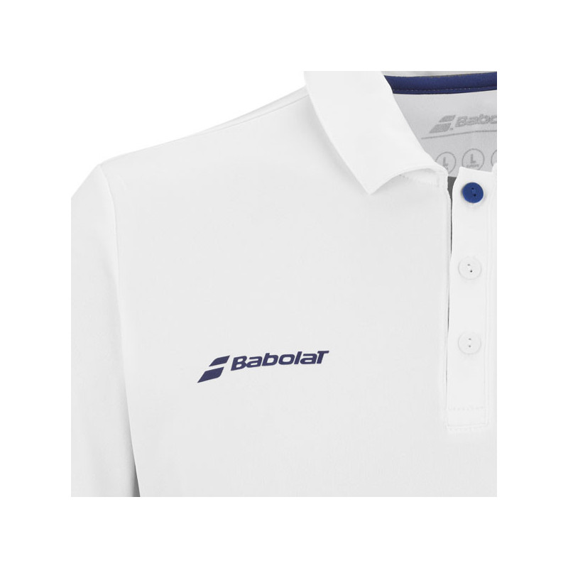 Polo tennis Babolat Play homme blanc ou noir