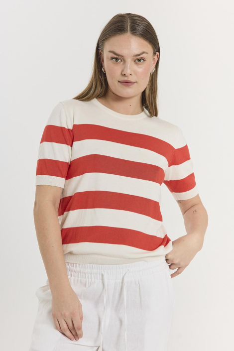 Freequent witte dames t-shirt