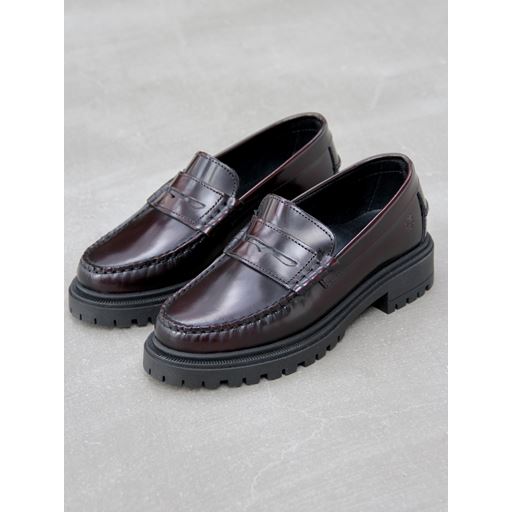 Playboy Footwear Birgitte Loafers, Bordo Polido, 38
