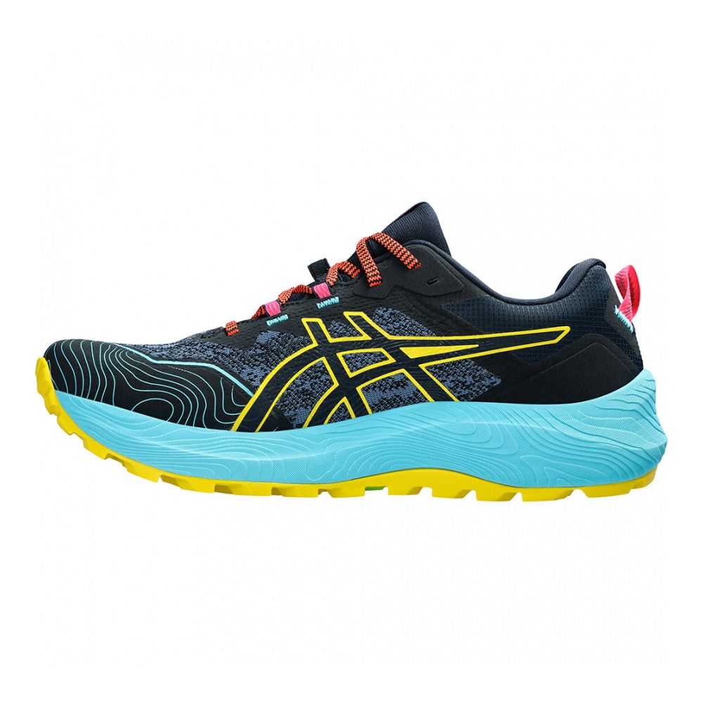 Asics GEL-TRABUCO 11 - Chaussures trail Homme french blue/vibrant yellow