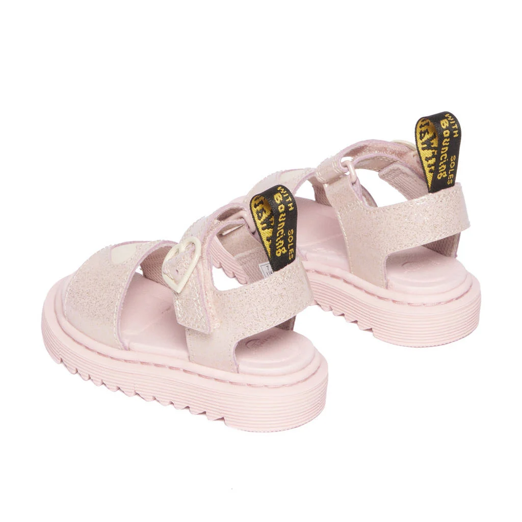 Dr. Martens Marlowe Hearts Tleren sandalen Powder Pink