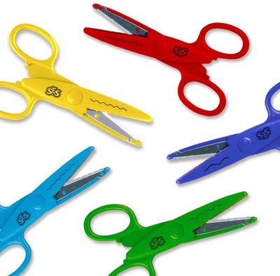 SES Creative Mønstersakser 5-Pack