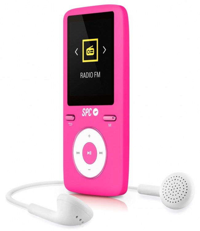 Reprodutor de MP3/MP4 Spc Pure Sound Color 2