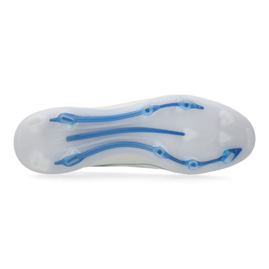 adidas F50 Pro FG Polar Victory - Blanc/Argenté/Bleu