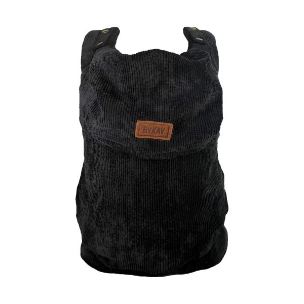ByKay Click Carrier Classic Pro Draagzak - Ribbed Velvet - Smokey Black