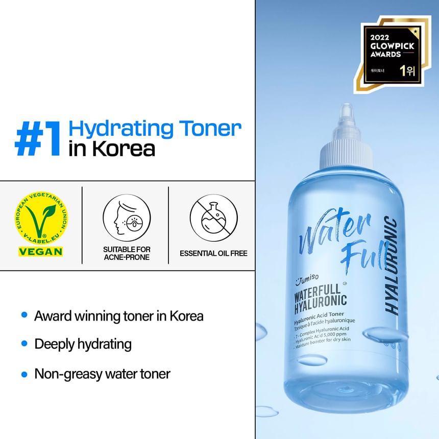 JUMISO - Waterfull Hyaluronic Toner