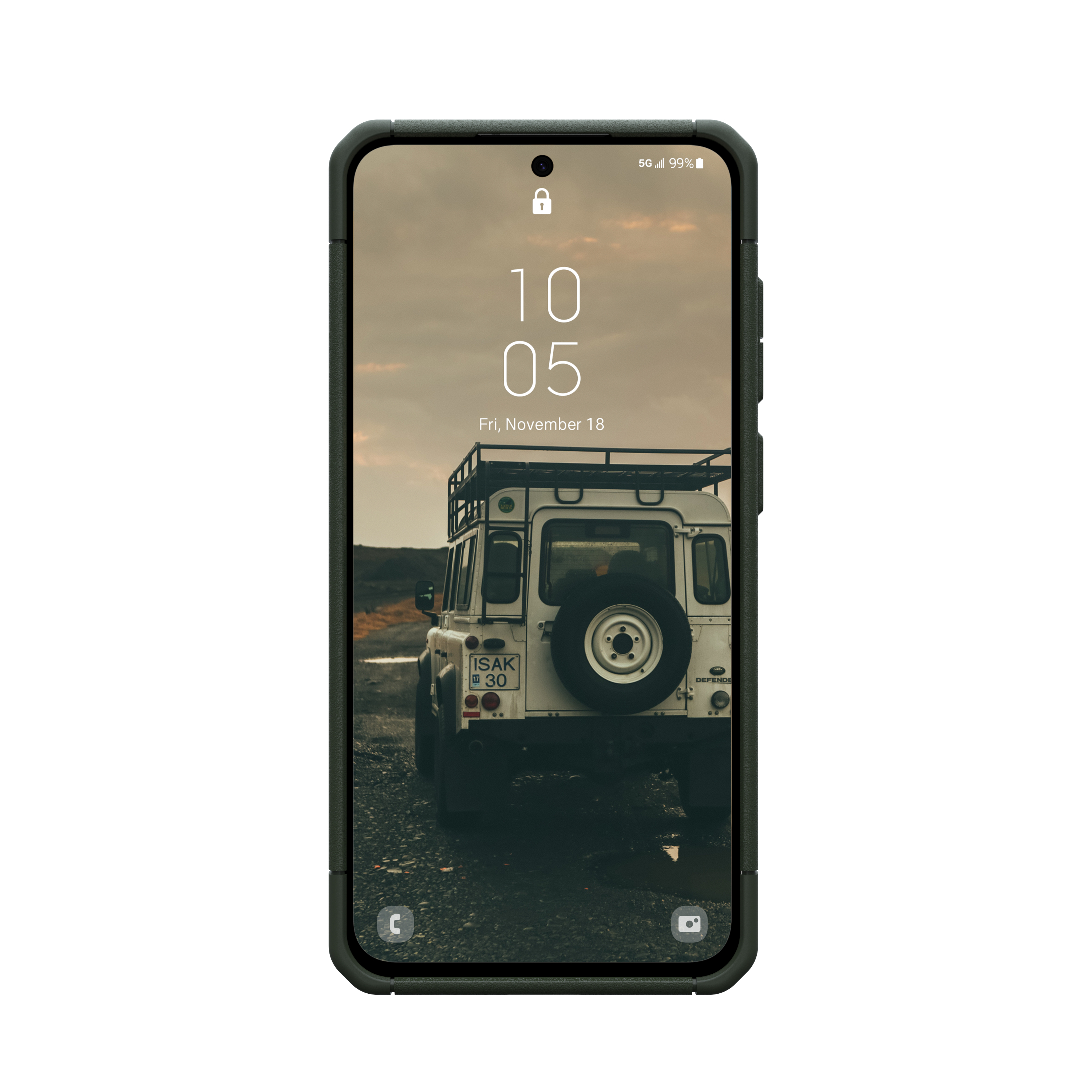 Samsung Galaxy S24 FE Schutzhülle Scout (214459117272) - Olive Drab