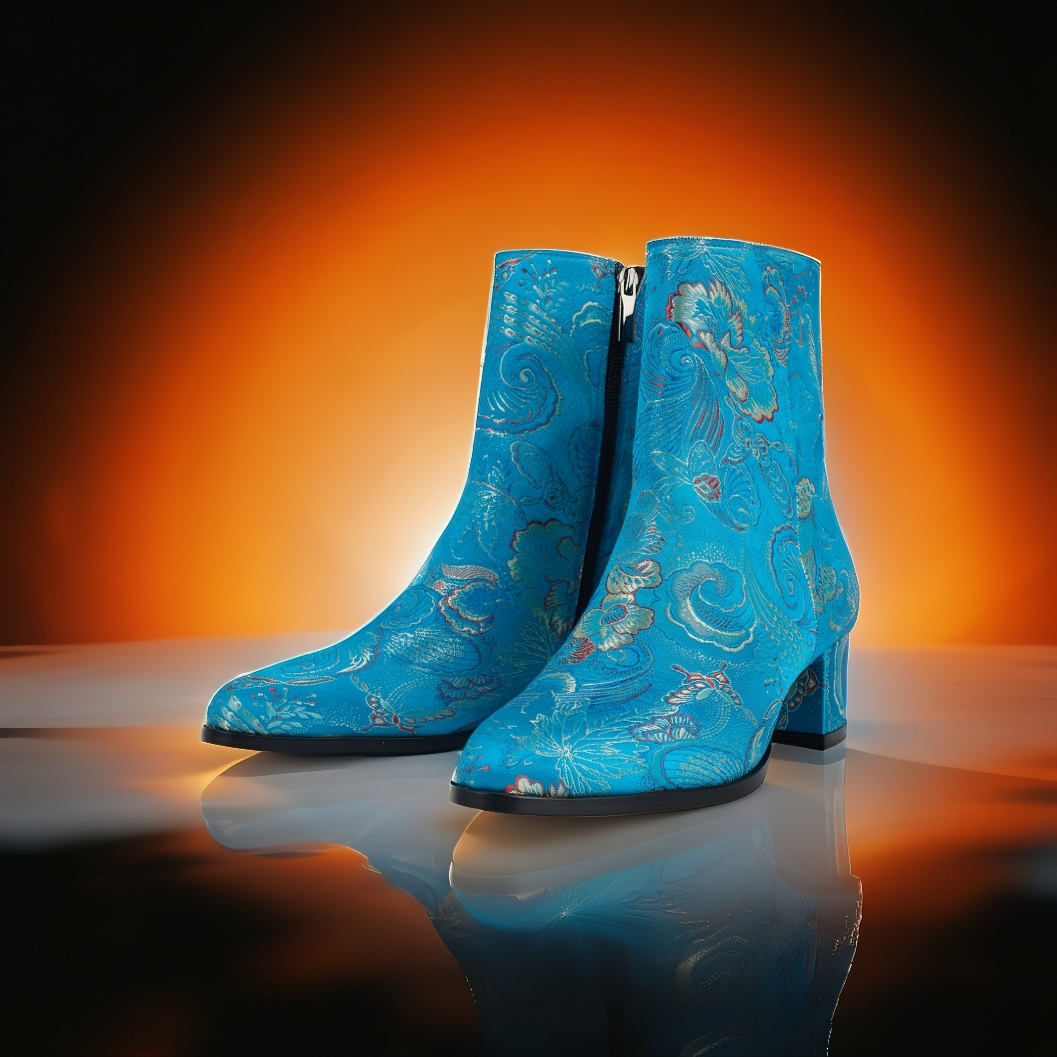 Blue Shadow Lady Boot