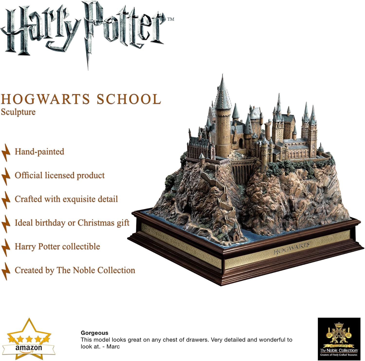 The Noble Collection Hogwarts School Sculpture