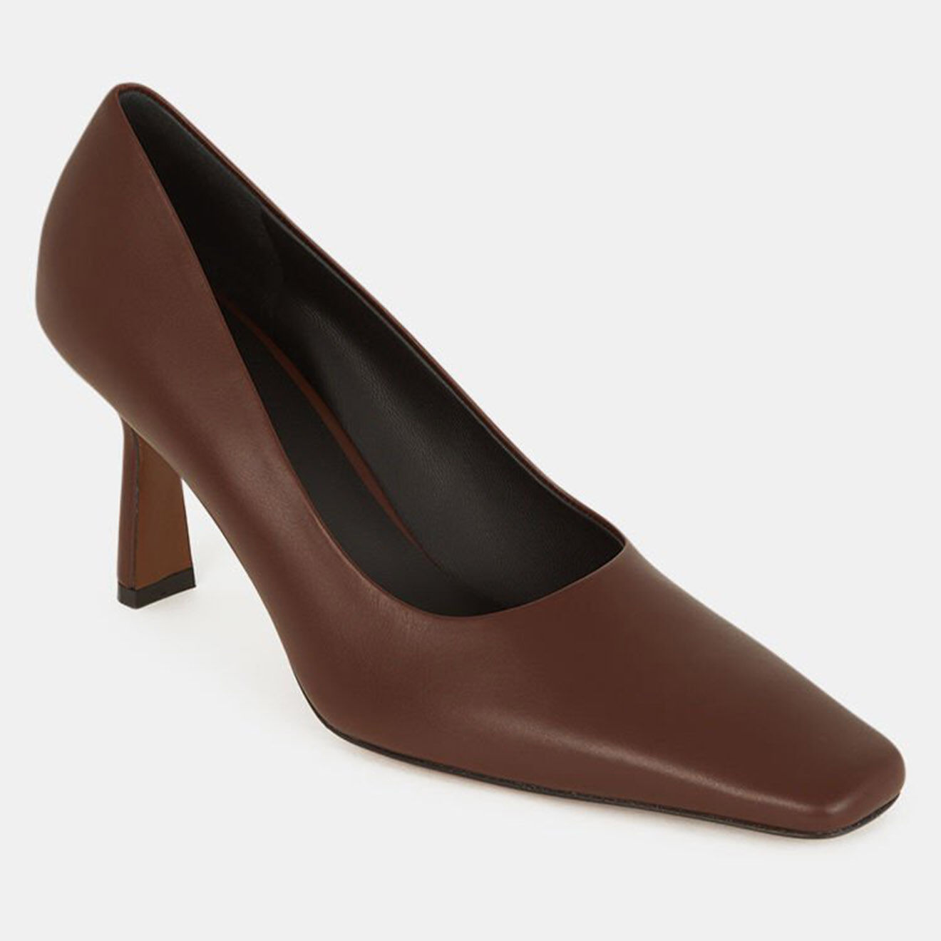 Neous Escarpins en Cuir chocolat - Talon 7.5 cm