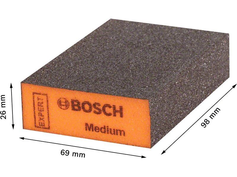 Bosch Professional Unischleifblock Expert S471, 69 x 97 x 2 Standard-Blockschleifpapier