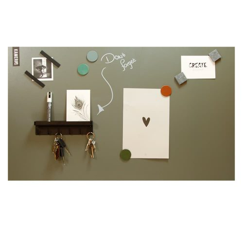 Magnetische sleutelhouder metaal Magnetische sleutelhouder wit