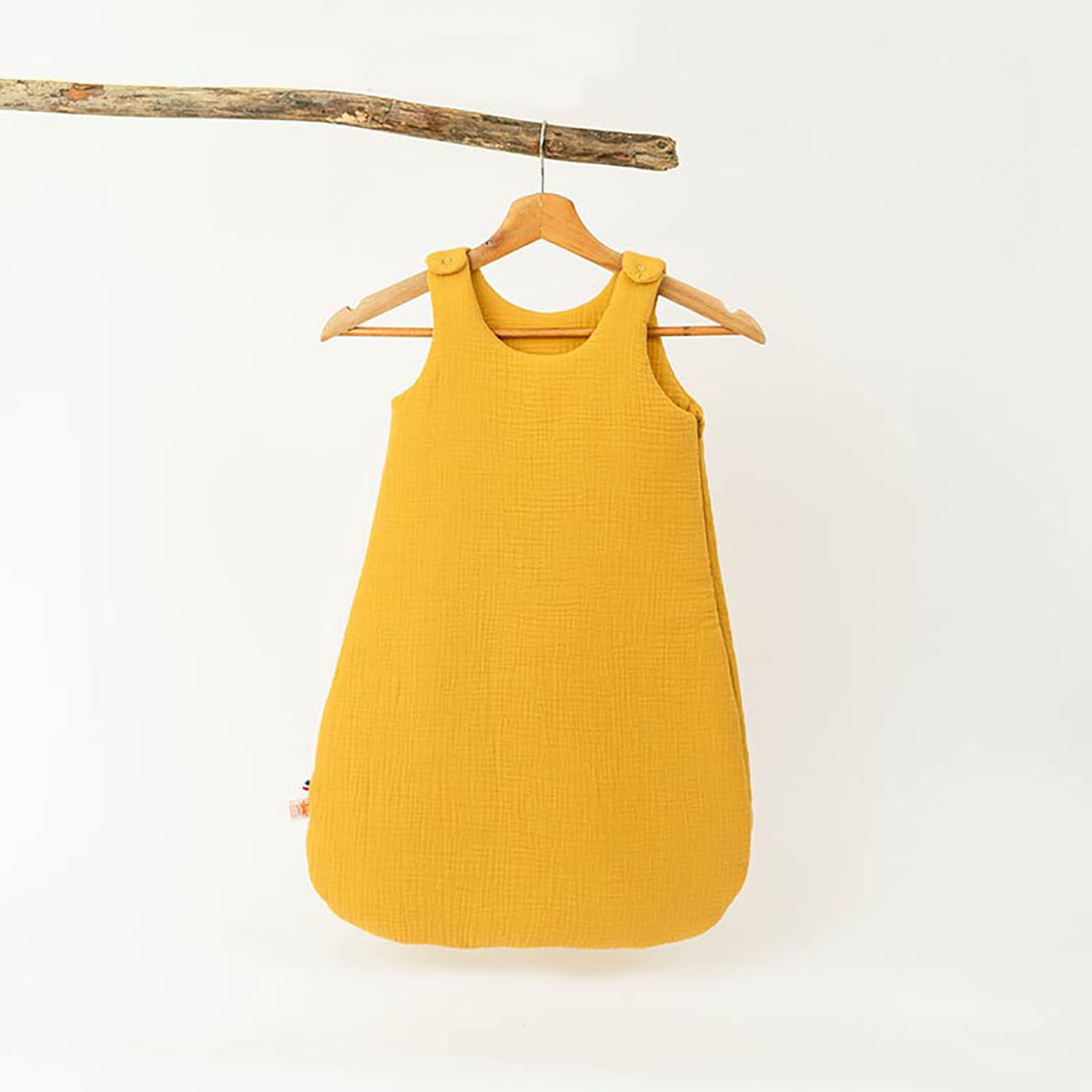 Papate Gigoteuse Hiver en Coton Bio honey - 70x90 cm