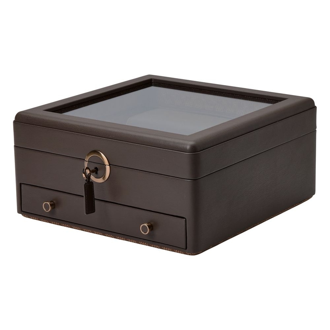 Wolf 1834 Earth Uhren- und Schmuckbox Coffee