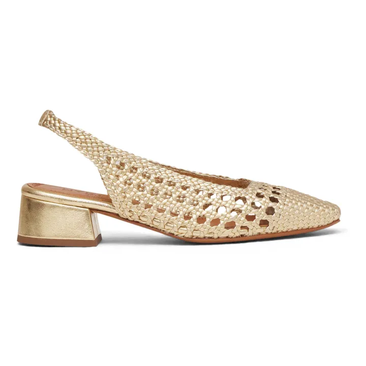Souliers Martinez Sandales Nova Tarragona | Doré
