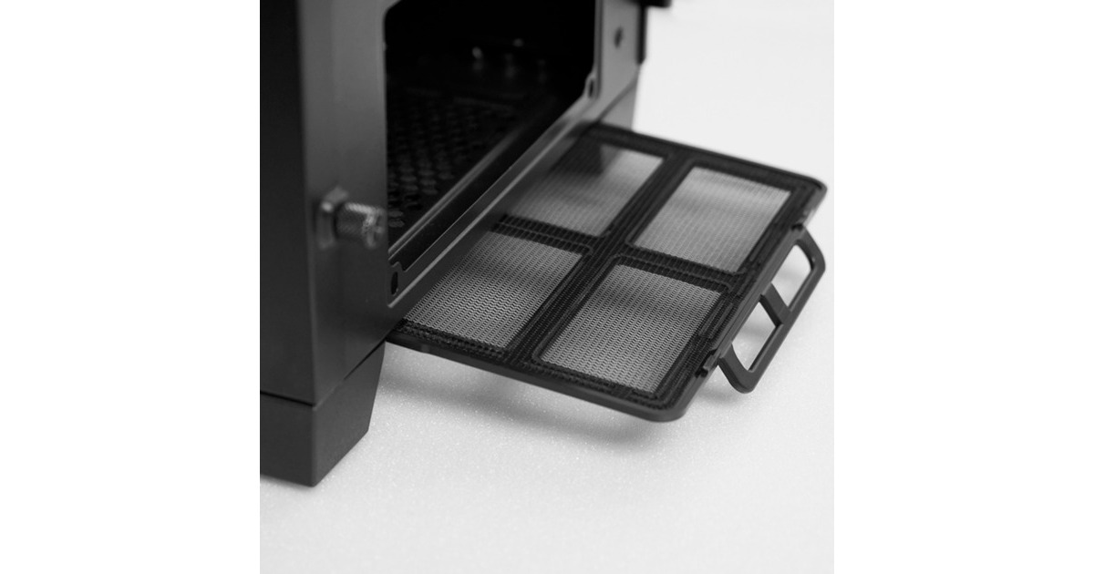 ChieftecAPEX AIR midi tower behuizing  (Zwart | 2x USB-A | 1x USB-C | RGB | Tempered Glass)