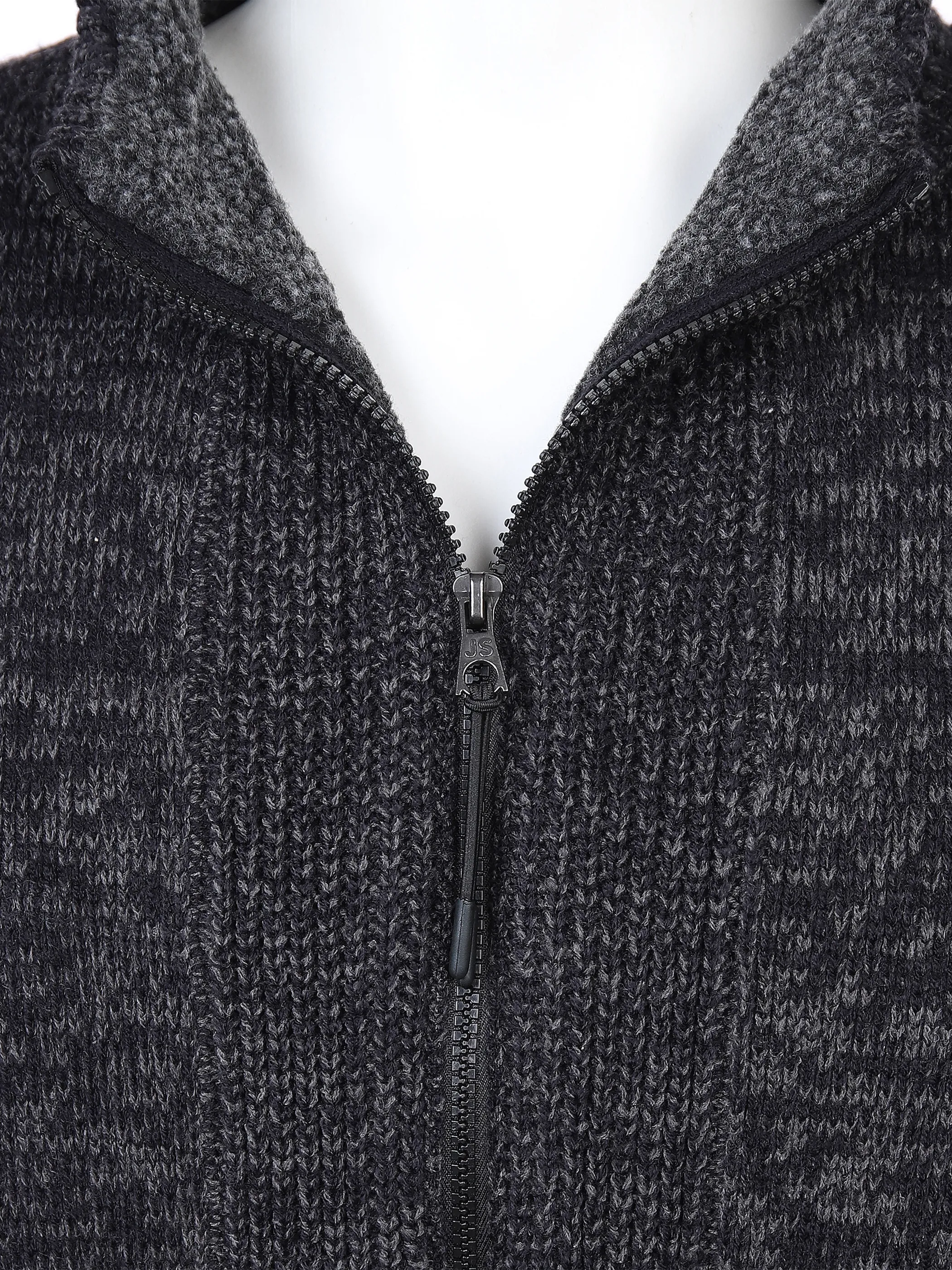 Herren Strickjacke meliert