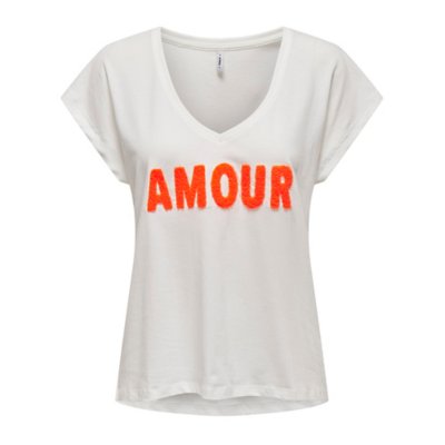 Tee-shirt à manches courtes femme Onlbella Life Terry ONLY