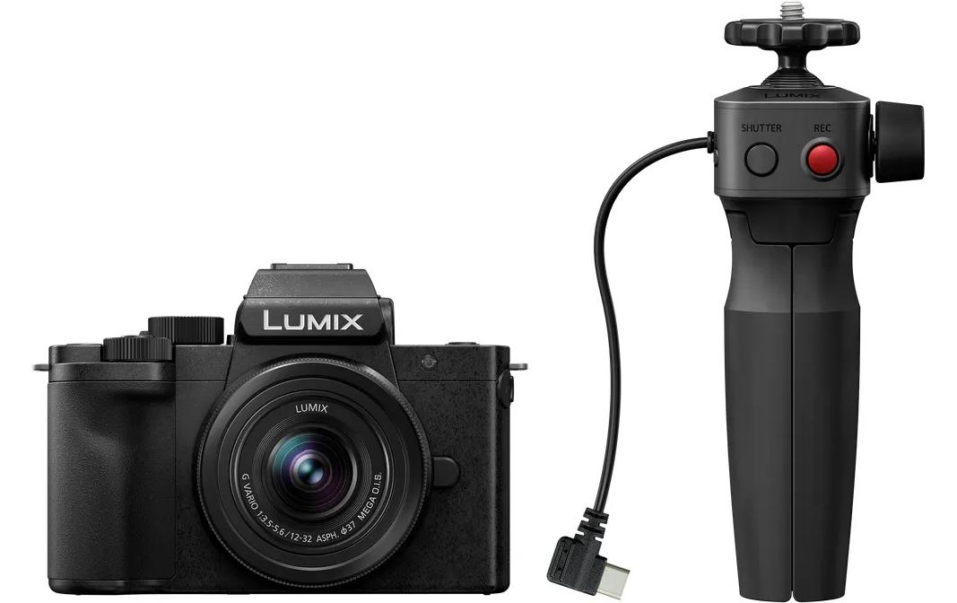 Fotokamera Lumix G100D 12-32mm Kit inkl. Stativgriff<br>Für Content, der beeindruckt