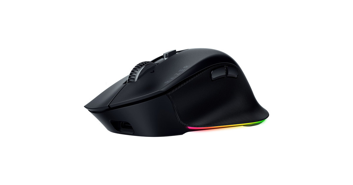 RazerPro Click V2 gaming muis  (Zwart, Tot 30.000 Dpi, USB-C / Bluetooth / 2.4 GHz)
