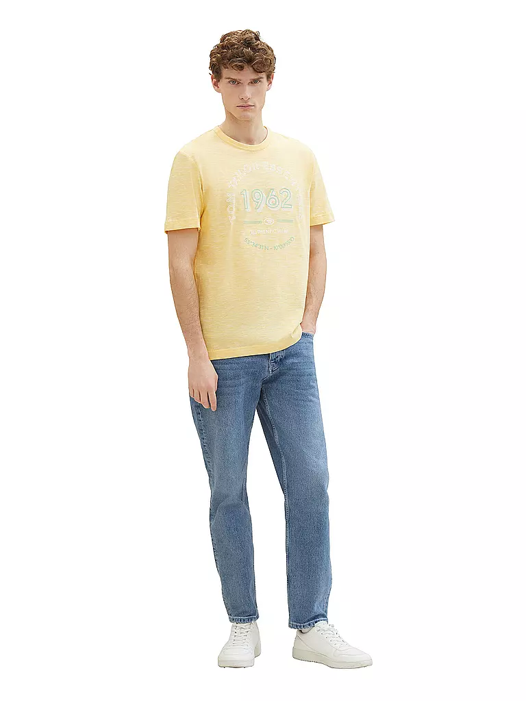 TOM TAILOR T-Shirt gelb