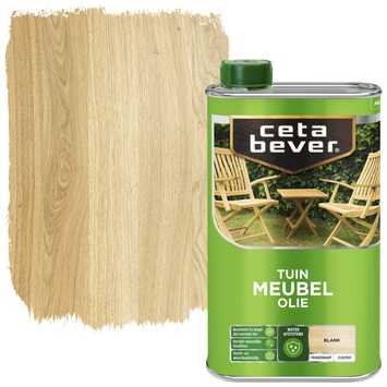 Cetabever tuinmeubelolie transparant waterproof 500 ml