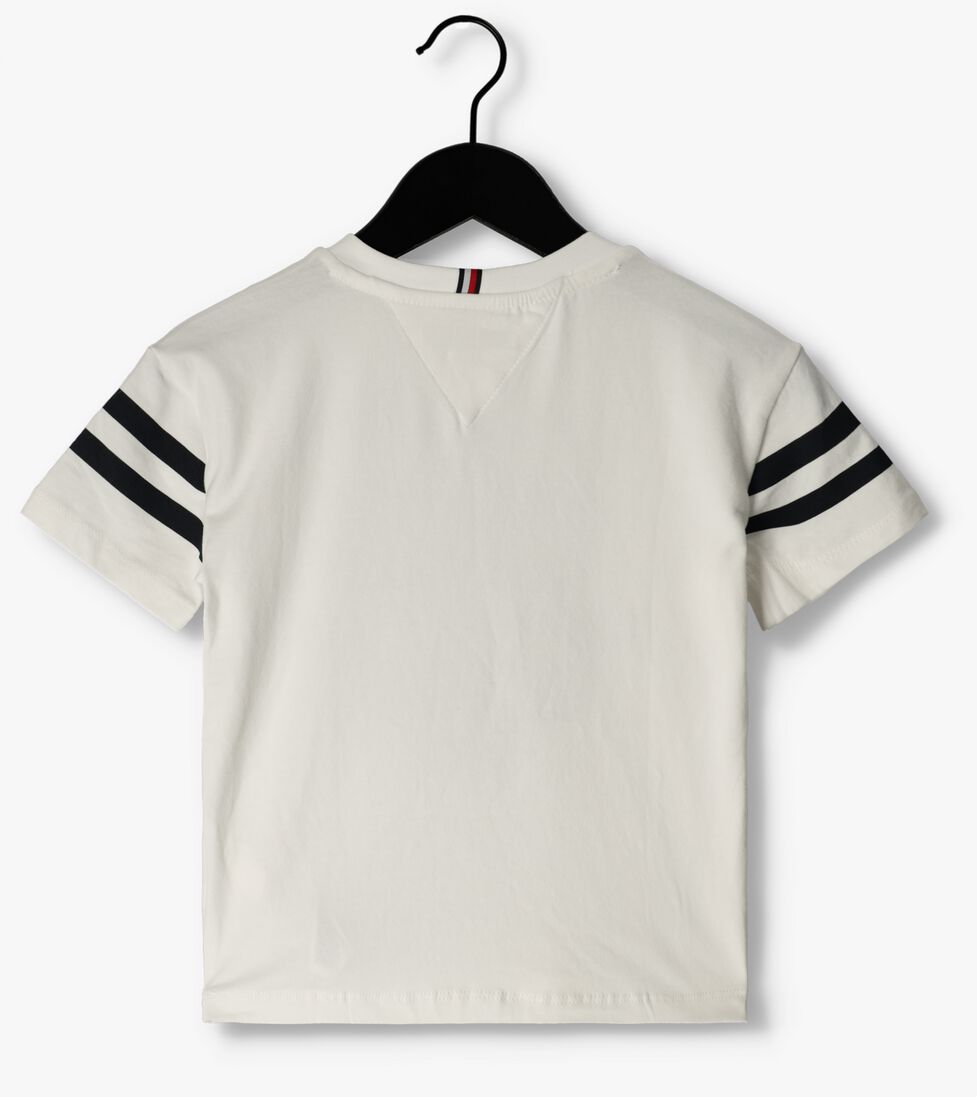 TOMMY HILFIGER witte tommy hilfiger t-shirt collegiate tee s/s