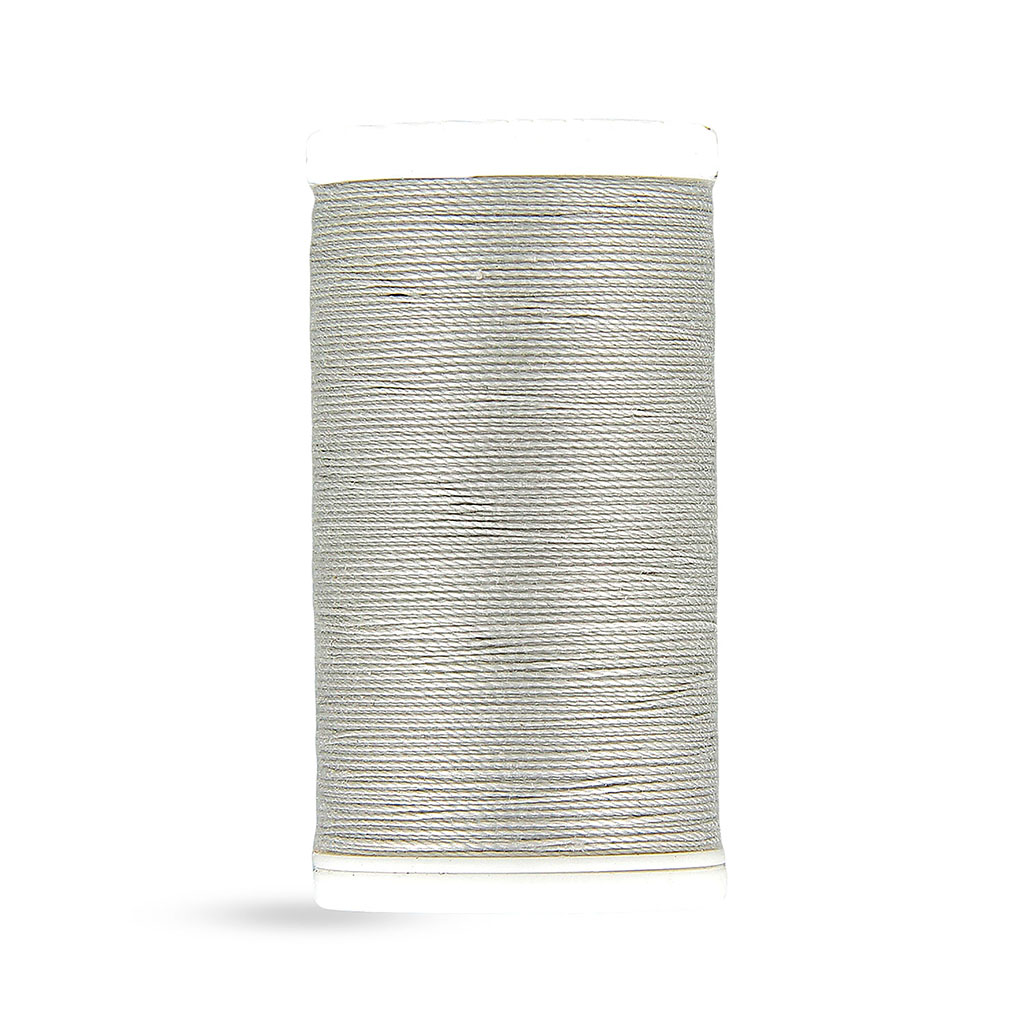 Fil LASER en coton gris 100m