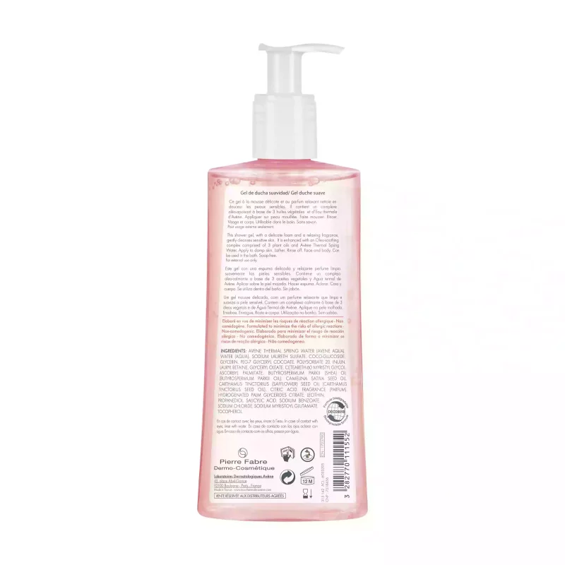Body -  Gel douche douceur - peaux sensibles visage et corps - 500ml