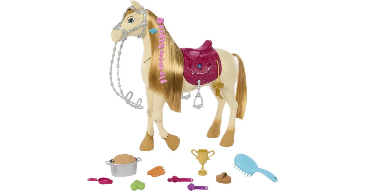 Barbie - Interaktiv Danse og show Hest Chase (HXJ42)