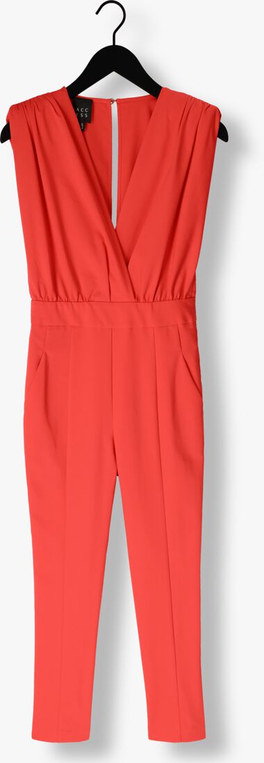 ACCESS koraal access jumpsuit wrap jumpsuit