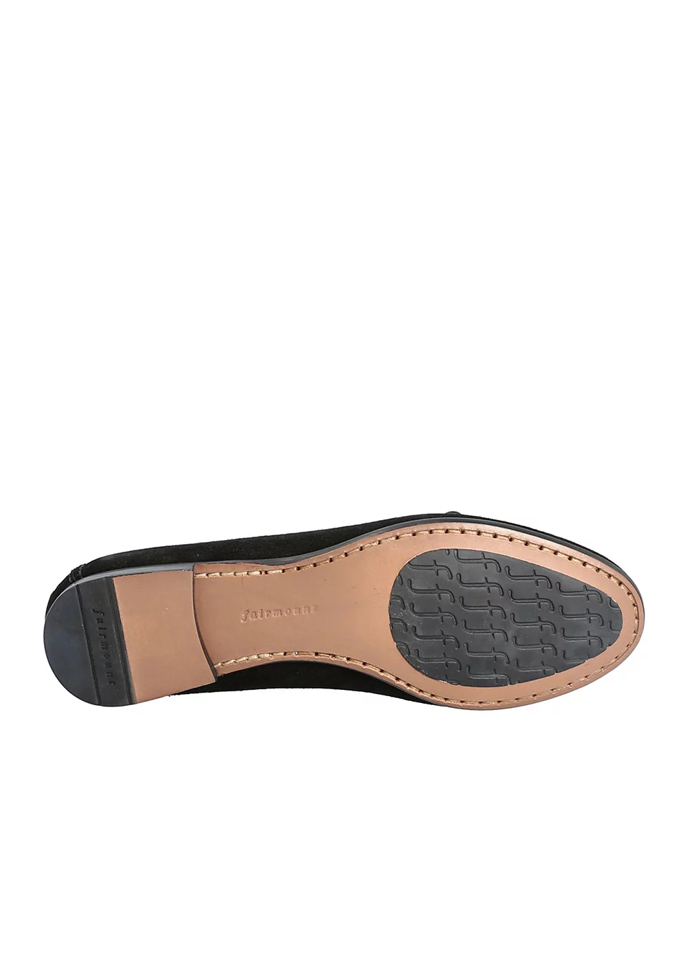 MOCASSIN LACE METAL VELOURS NOIR