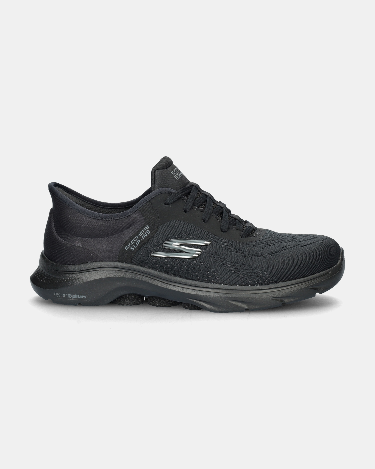 Skechers Hands-Free Slip-Ins Go Walk 7 Instapschoenen  - zwart
