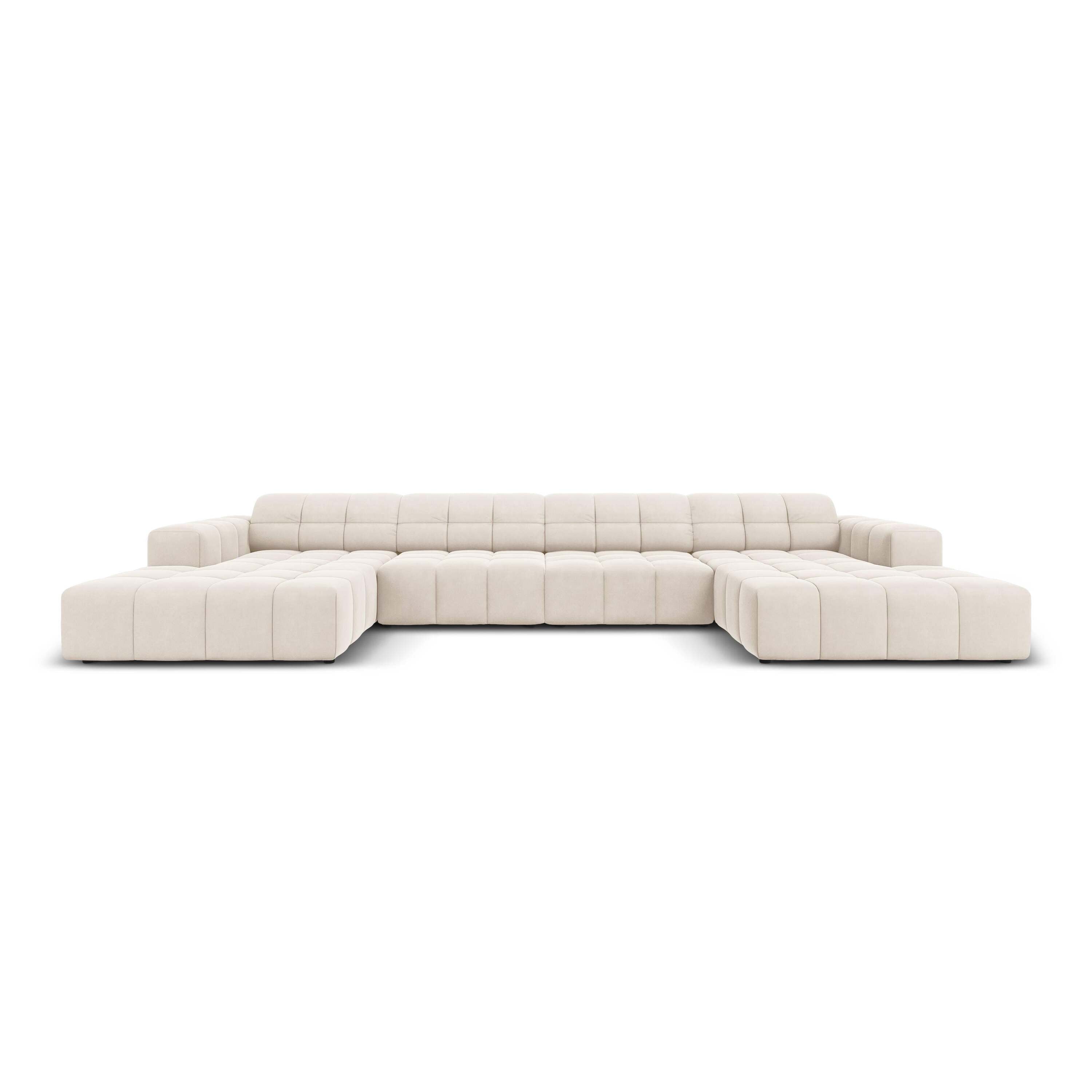 Cosmopolitan Design Chicago U-bank - Velvet - CrÃ¨me