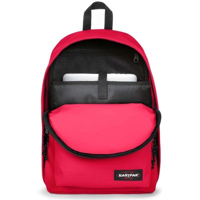 EASTPAK Out Of Office - Sac à dos rose hibiscus avec compartiment pour ordinateur portable