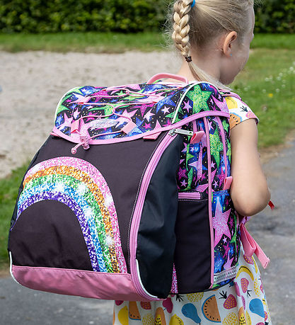 Jeva Schulranzen - Mittelstufe - Shimmer Rainbow