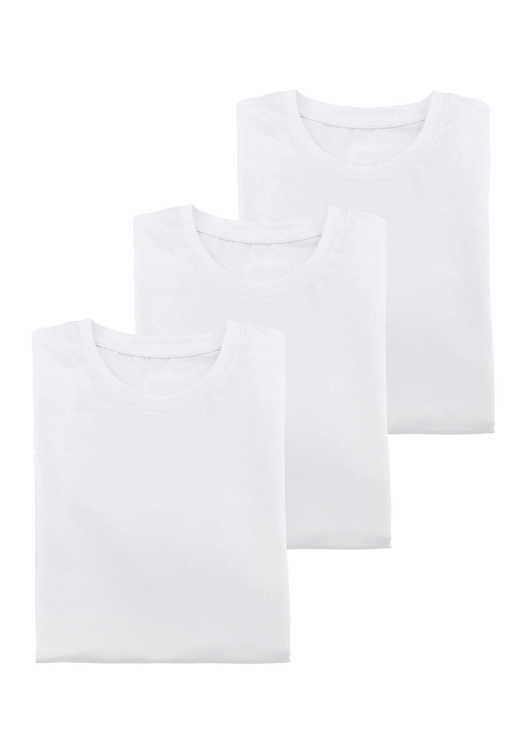 H.I.S Kurzarmshirt in weiß