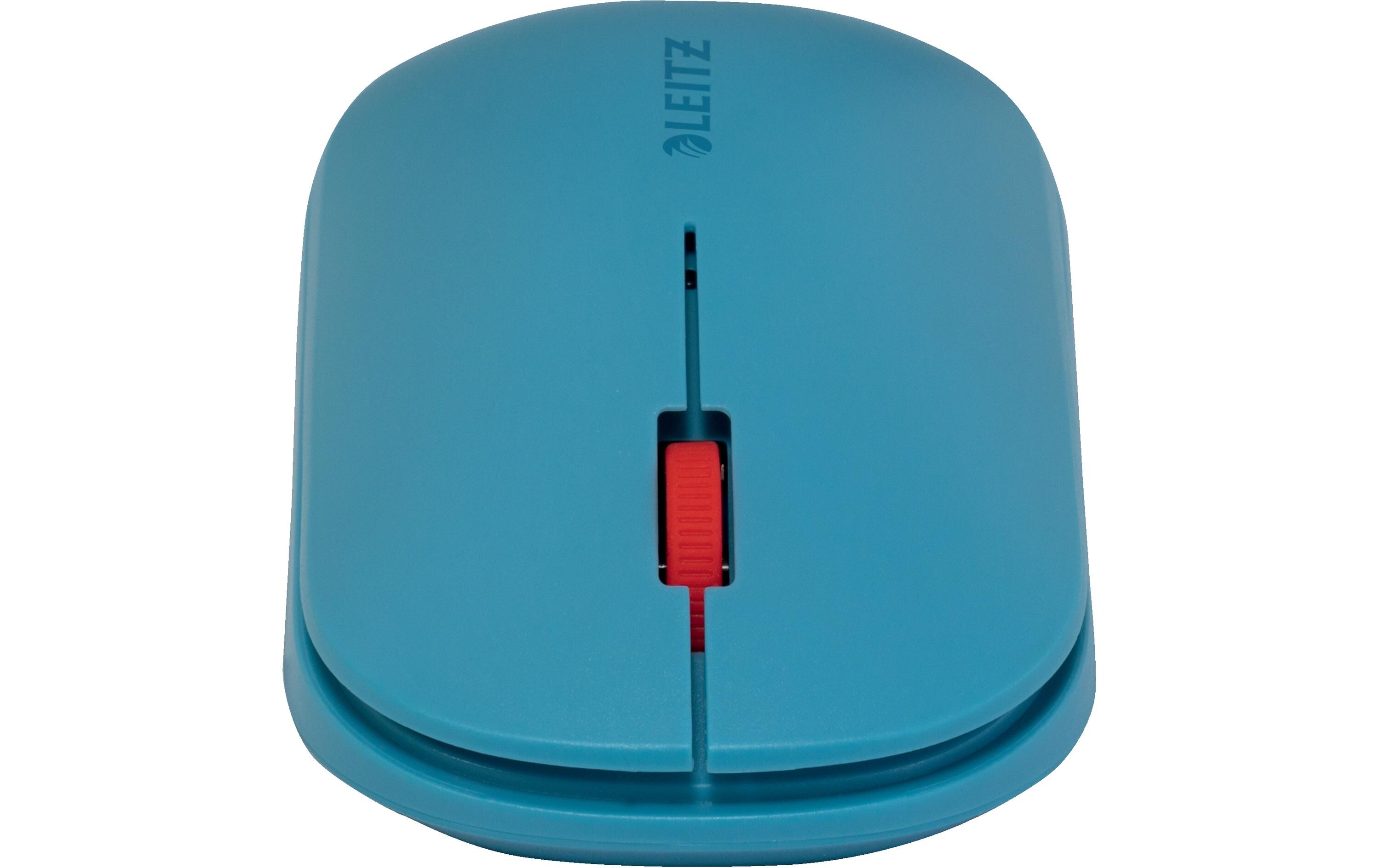 Maus Cosy Kabellose Sanftes BlauDual Kabellose Computermaus